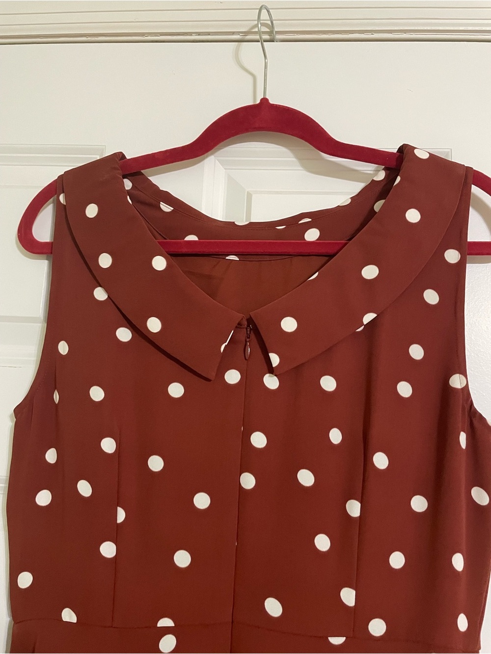 BODEN Clarissa Polka Dot Sleeveless Midi Dress. EUC - Picture 2 of 9